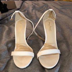 White women's heel